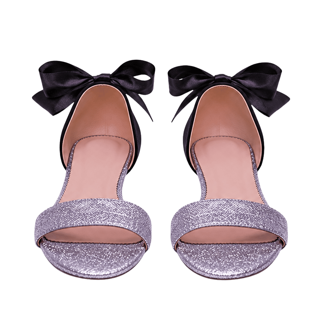 Glitter Ribbon Flats